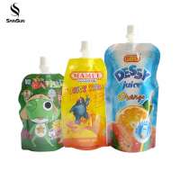 Baby Food Juice Liquid Food Grade Packing Whey Protein Sachets Powder Suction Nozzle Bag