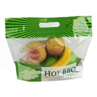 transparent fresh vegetable/fruit plastic packaging bag